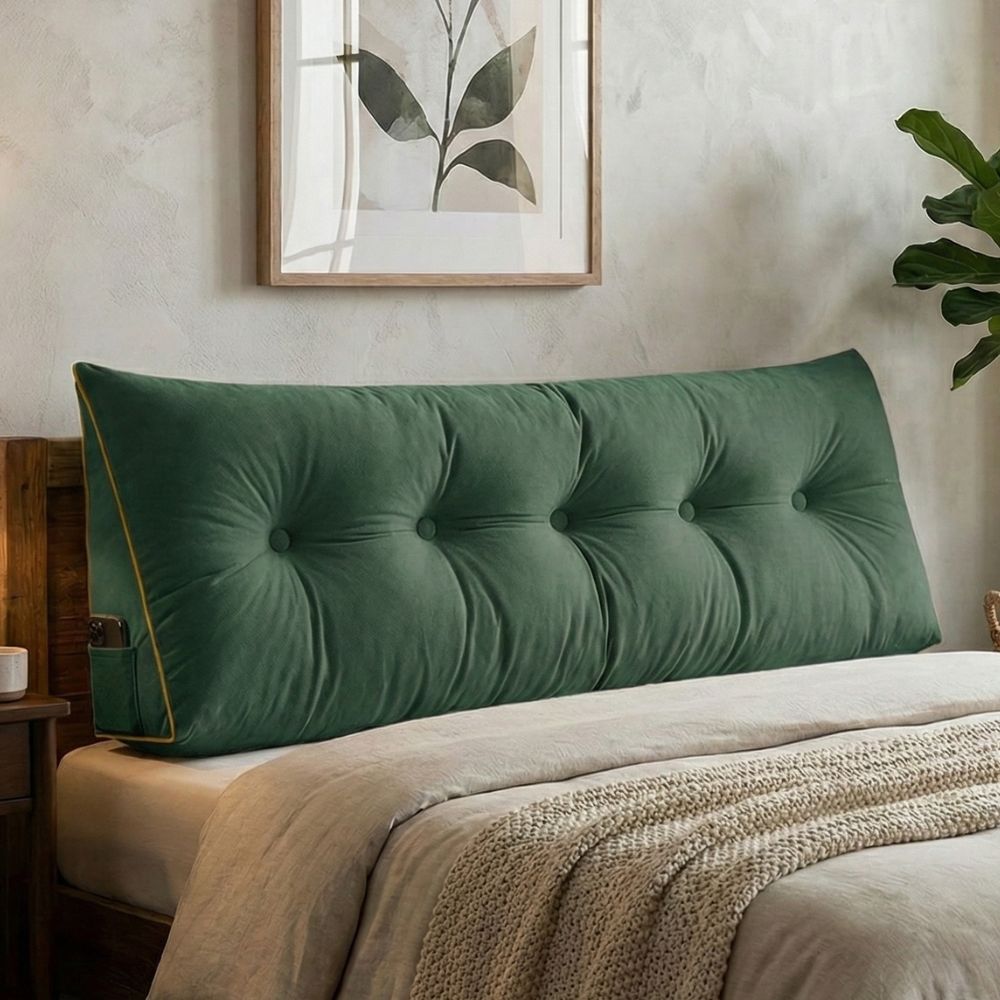 Meet the Luxury Chic Wedge Pillow