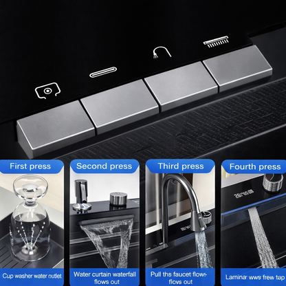 Kitchen Sink With Digital Display