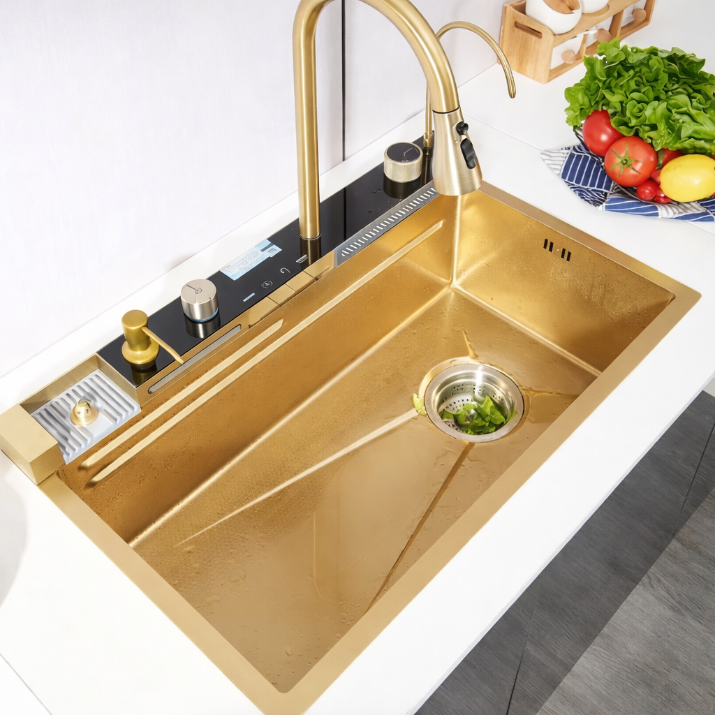 Kitchen Sink With Digital Display