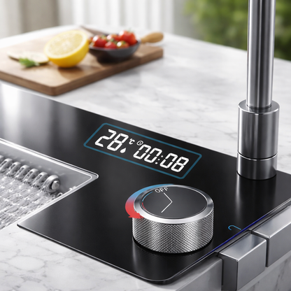 Kitchen Sink With Digital Display