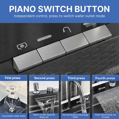 Kitchen Sink With Digital Display