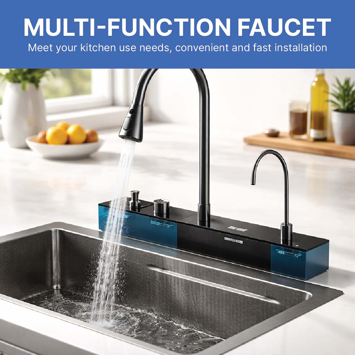 Kitchen Sink With Digital Display