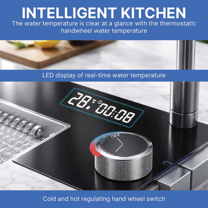 Kitchen Sink With Digital Display